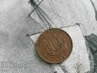 Monedă - Marea Britanie - 1/2 (jumătate) penny | 1959