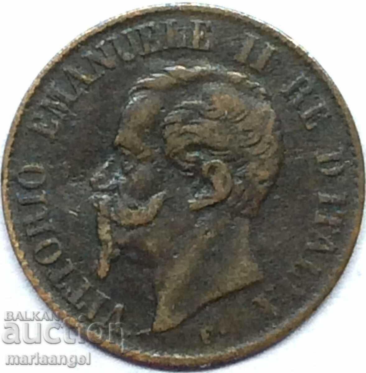 1 чентесимо 1867 Италия Милан Виктор Емануил II