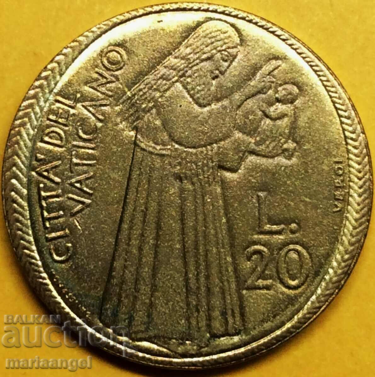 20 lire 1975 Vatican