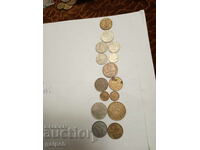 COINS RUSSIA / USSR, MACEDONIA, SPAIN, HUNGARY - 15 pcs. - BGN 3