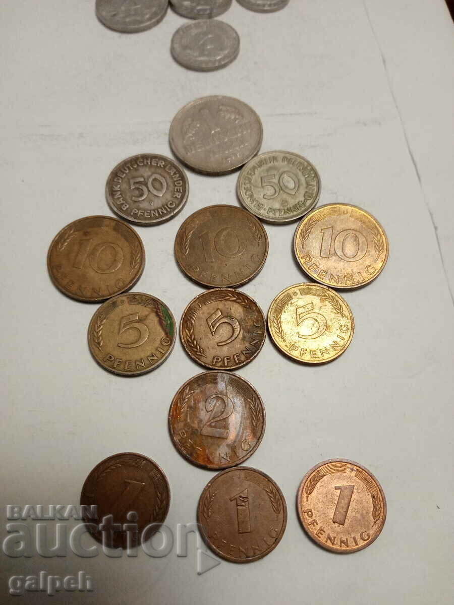 Delivery of GERMANY COINS, GDR - 19 pieces - BGN 5