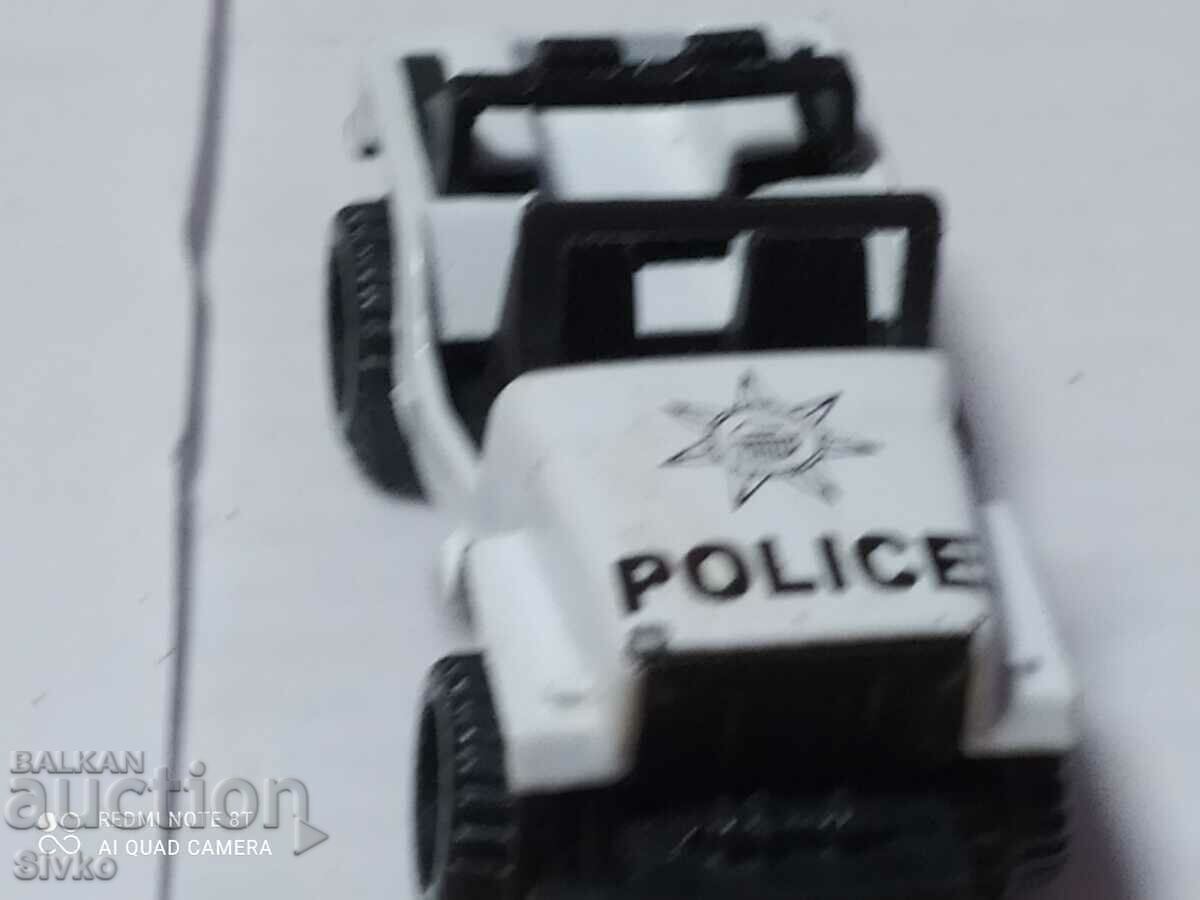 Auction Police jeep cart Auction Police jeep cart