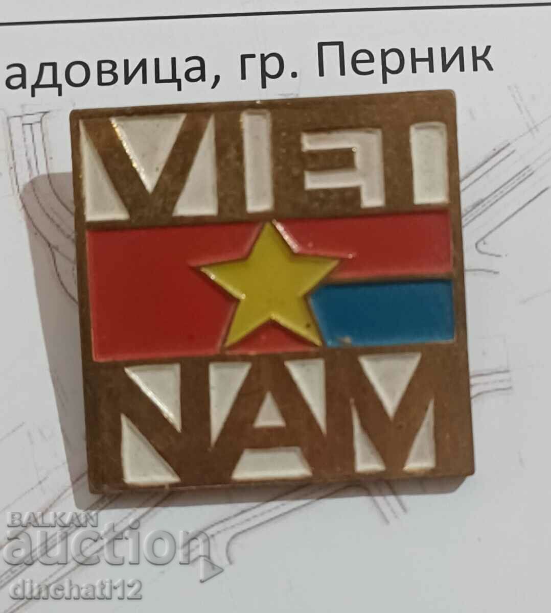 Vietnam sign. VIETNAM