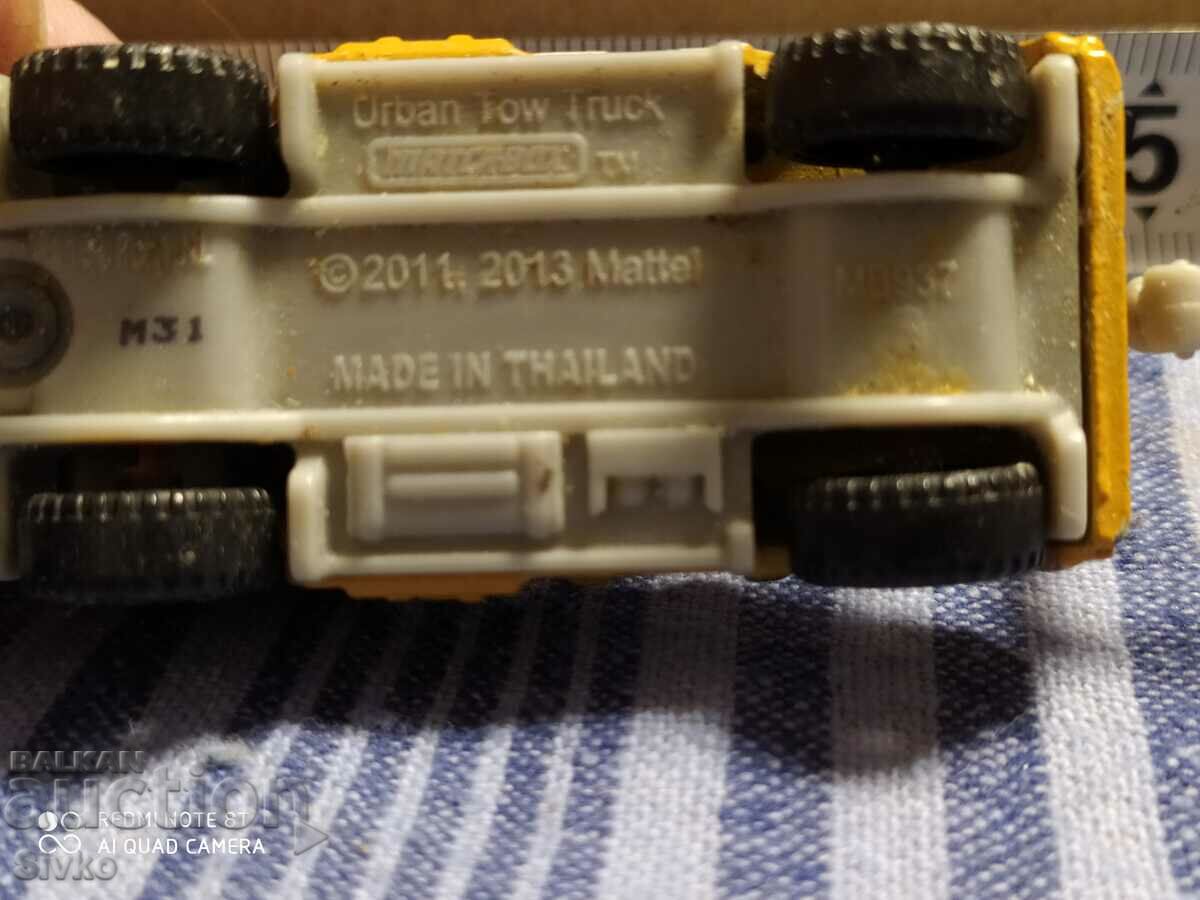 Delivery of Crane yellow Matchbox cart Delivery of Crane yellow Matchbox cart