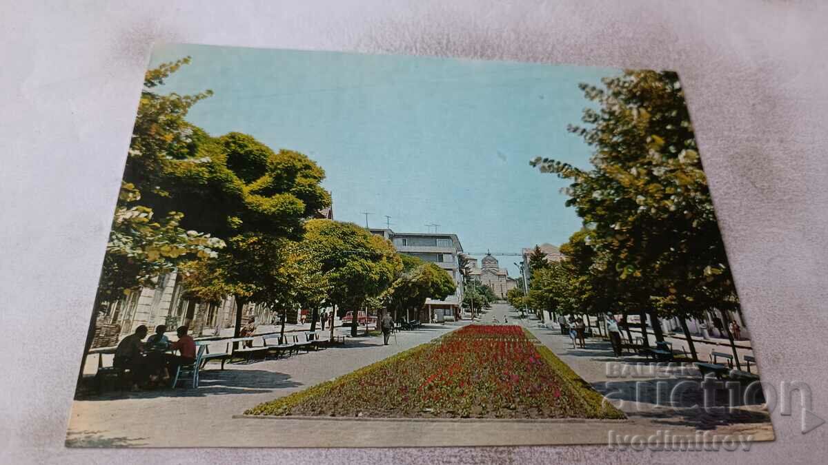 Postcard Popovo Square Nine September