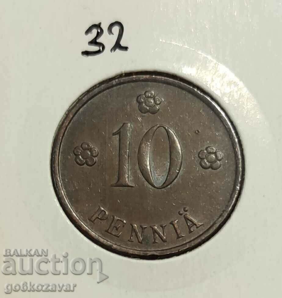 Φινλανδία 10 πένες 1937
