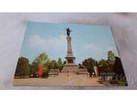 Postcard Rousse Freedom Monument 1969