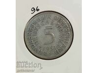 Germania 5 timbre 1951 Argint!