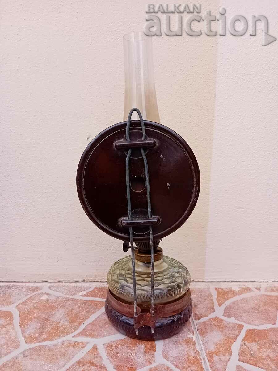 antique gas gas oil lamp lamp - 5