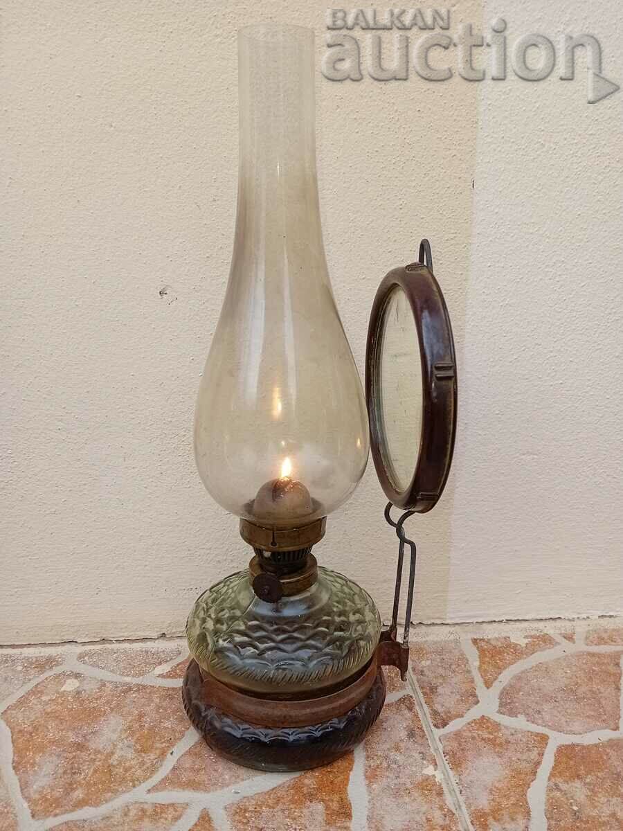 antique gas gas oil lamp lamp - 7