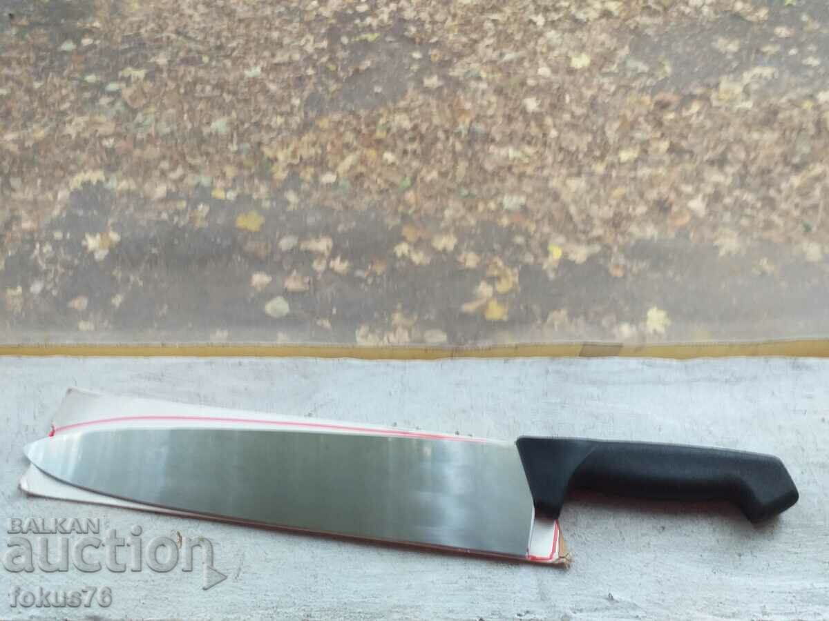 Auction  K.J.Eriksson Mora Sweden - Large chef's knife N3