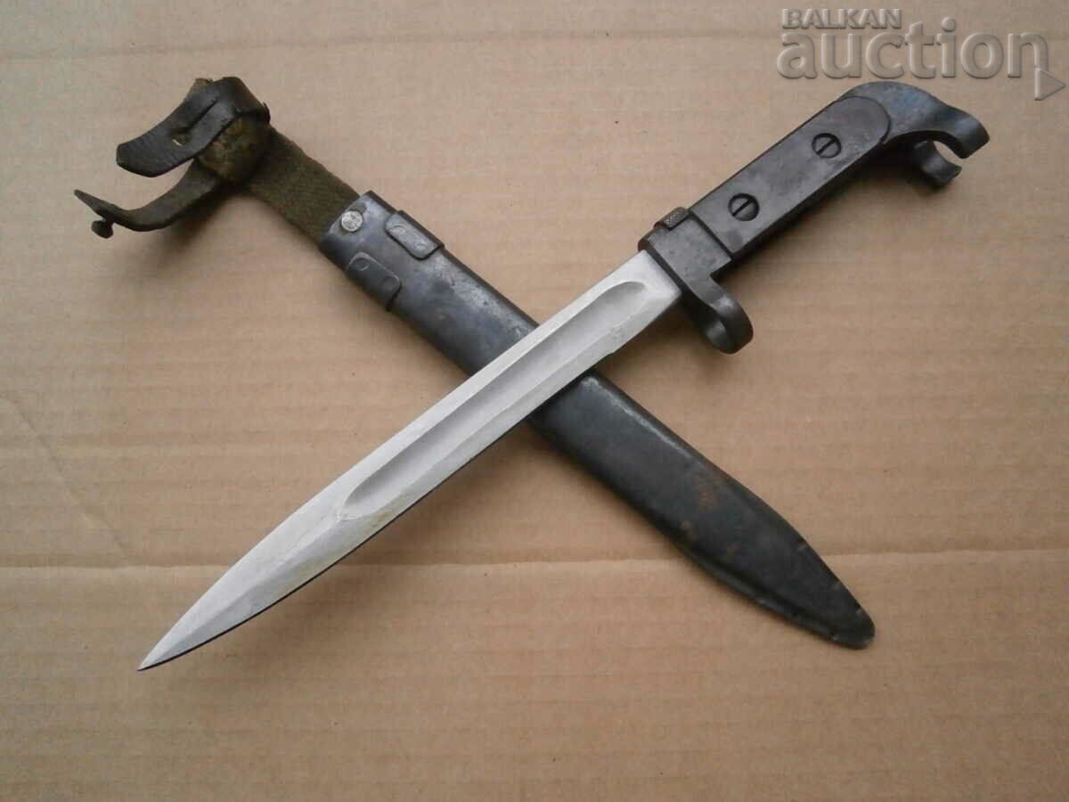 Auction bayonet AK 47 knife for Kalashnikov model 1947. Auction bayonet AK 47 knife for Kalashnikov model 1947.