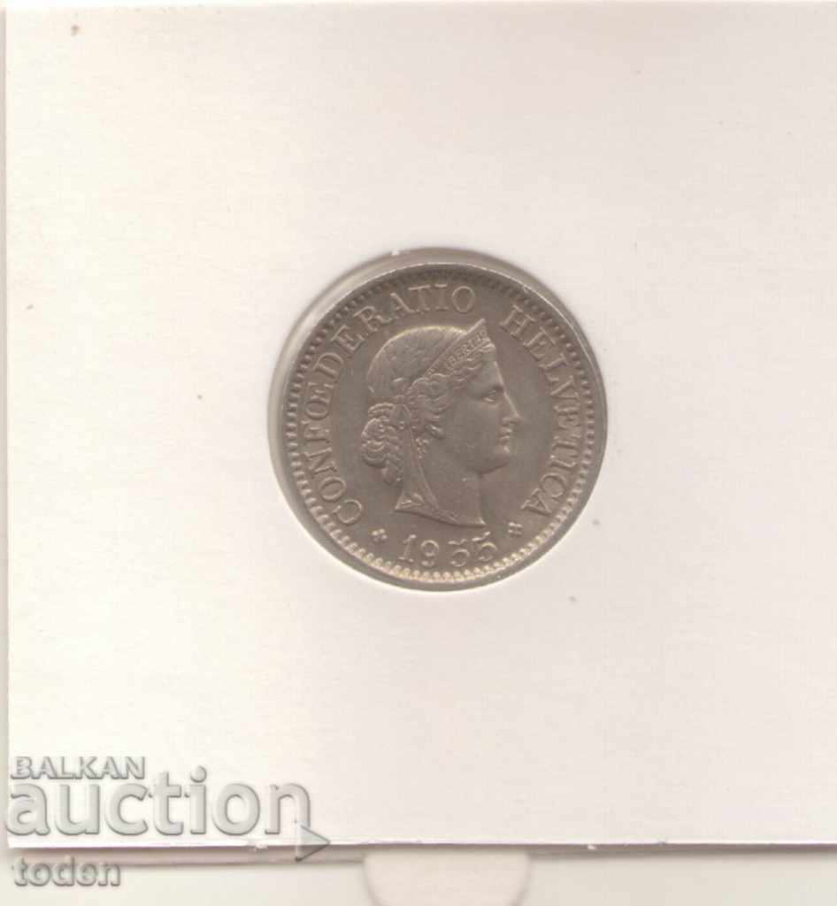 ++Ελβετία-10 Rappen-1955 B-KM# 27 ++Ελβετία-10 Rappen-1955 B-KM# 27