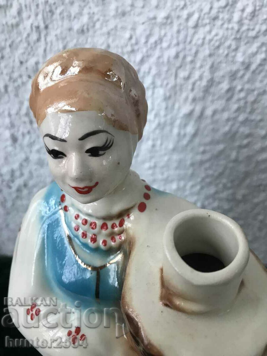 Tatiana bottle with basket-30 cm, USSR with price 54.95 BGN | € 28.10 Tatiana bottle with basket-30 cm, USSR with price 54.95 BGN | € 28.10