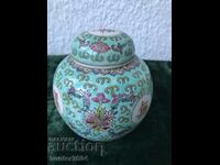 Bowl with lid, sugar bowl, urn-12 cm