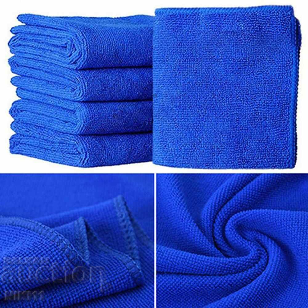 3 pcs. Microfiber towels, for cars, furniture, windows with price 7.00 BGN | € 3.58