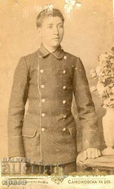 OLD PHOTO - CARDBOARD - IV. KARASTOYANOV - SOFIA - M0048 OLD PHOTO - CARDBOARD - IV. KARASTOYANOV - SOFIA - M0048