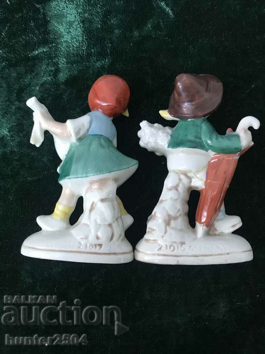 Auction  Figures Boy and girl-11 cm