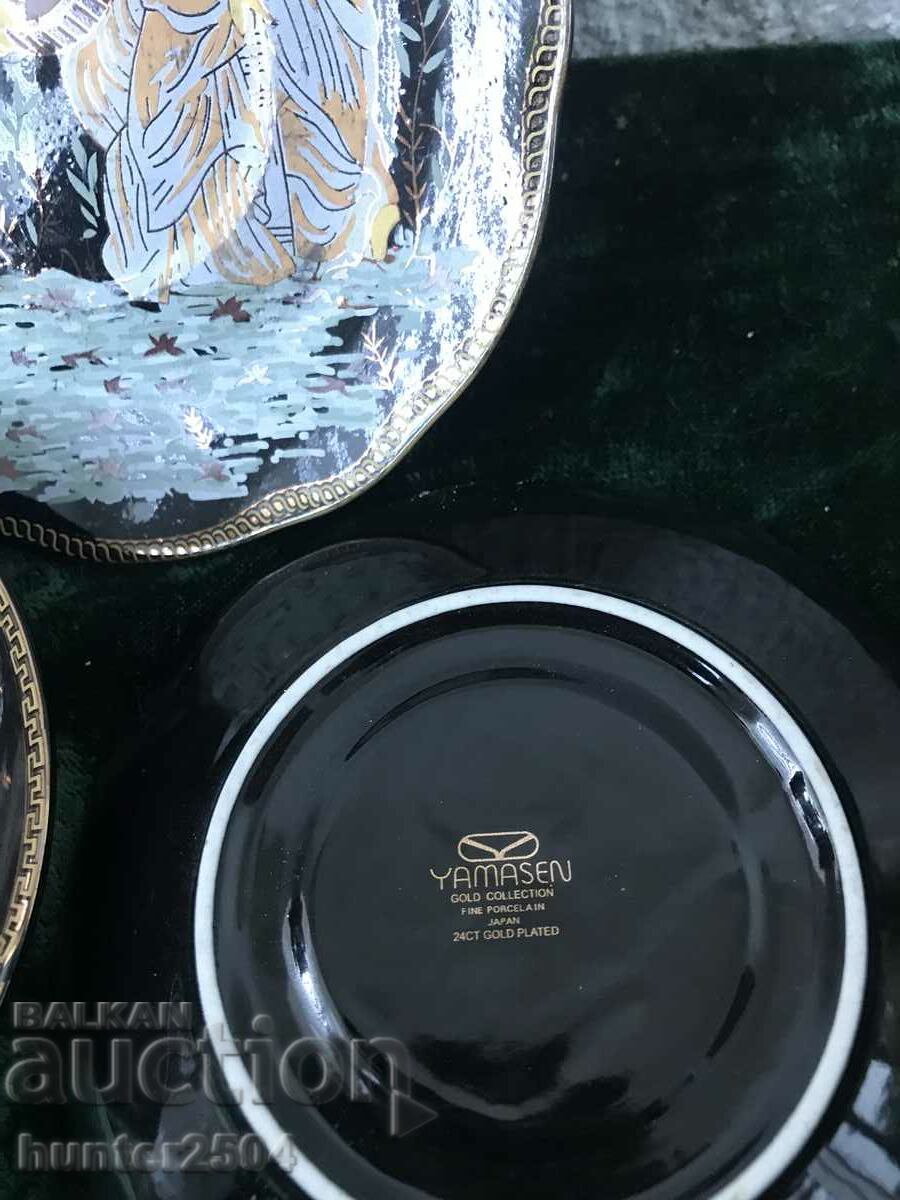 Auction Plates 3 pcs. Japan Auction Plates 3 pcs. Japan