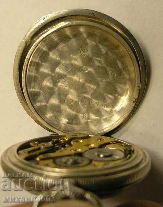 SMALL SILVER POCKET WATCH - 6