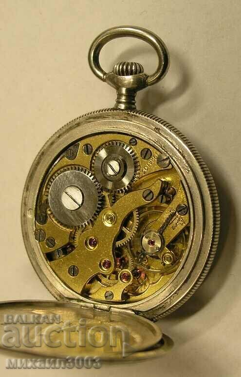 SMALL SILVER POCKET WATCH - 7