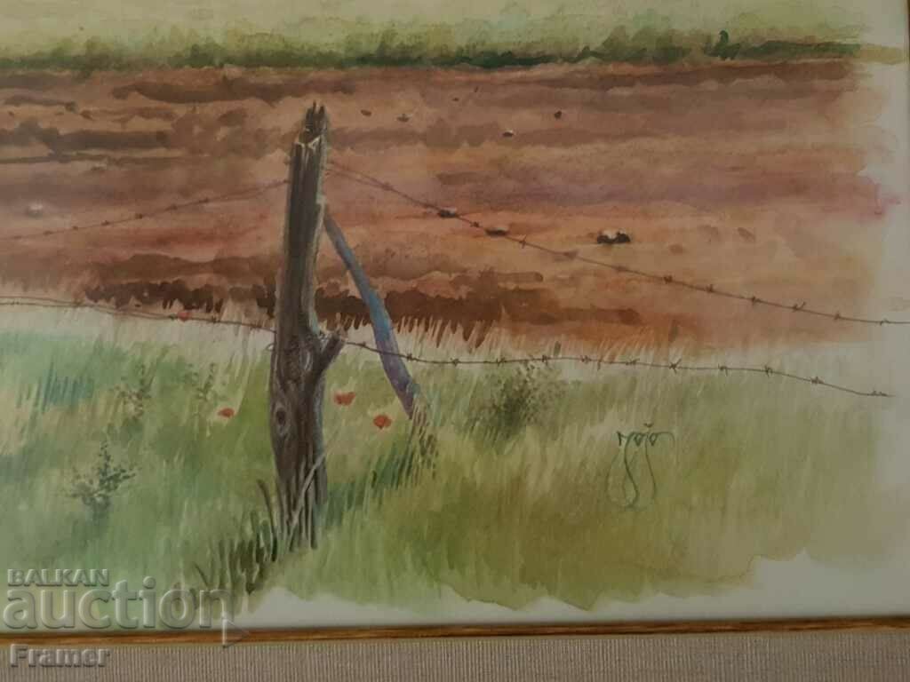 Licitație Georgi Lipovanski - Jojo - Oran Peisaj acuarelă 2015 Licitație Georgi Lipovanski - Jojo - Oran Peisaj acuarelă 2015