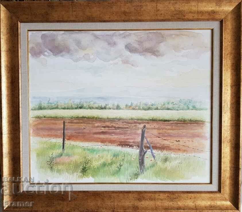 Georgi Lipovanski - Jojo - Oran Watercolor τοπίο 2015