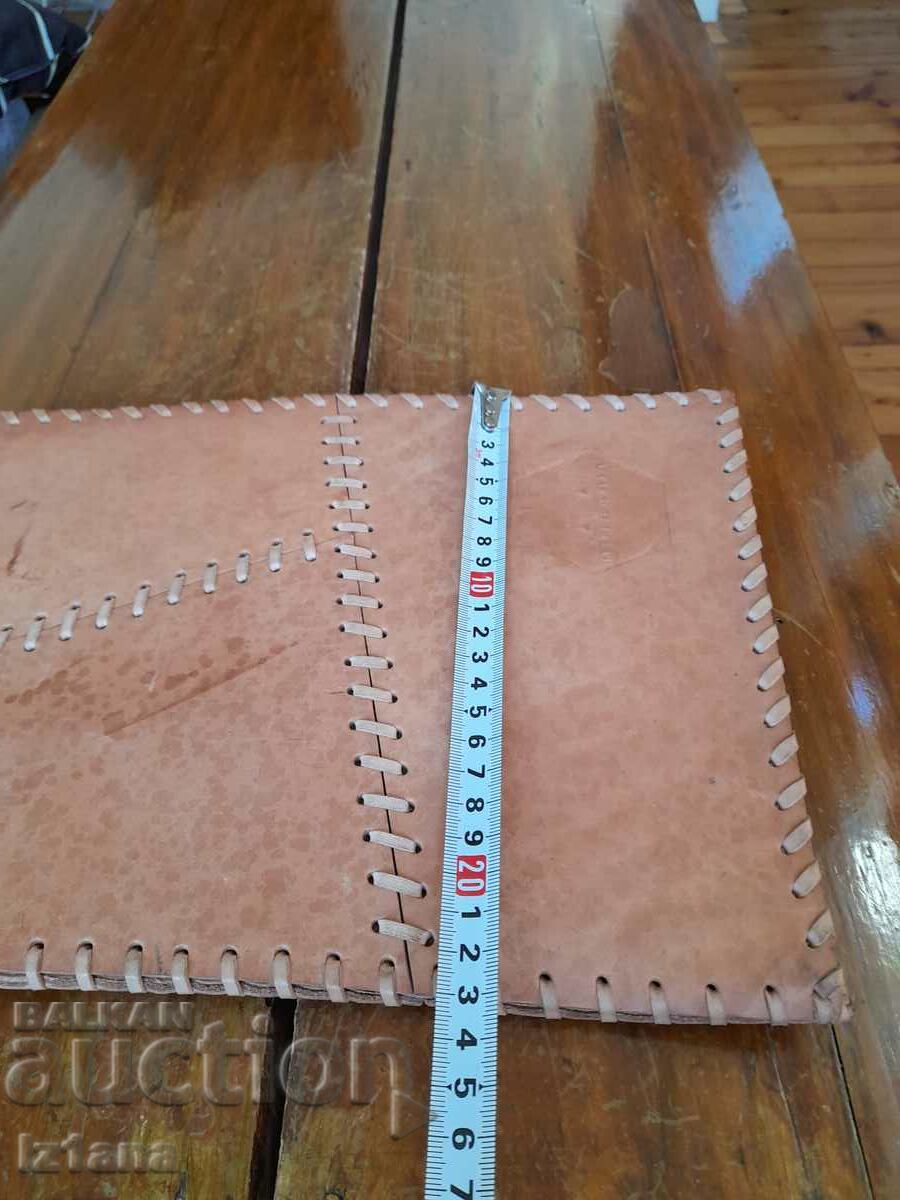 Old leather folder - 5 Old leather folder - 5