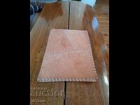 Old leather folder
