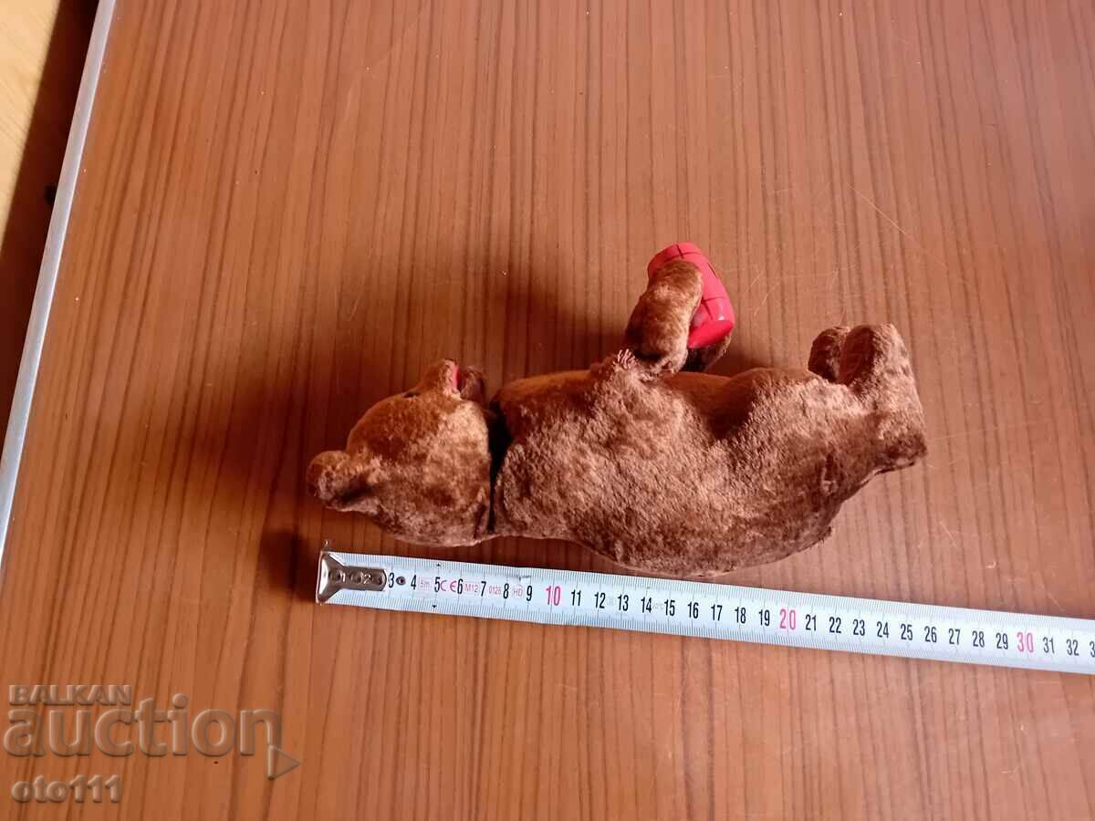 Auction  OLD RUSSIAN MECHANICAL TEDDY BEAR