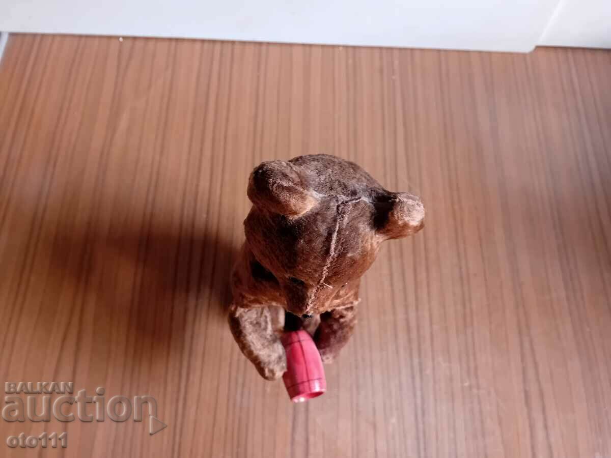 OLD RUSSIAN MECHANICAL TEDDY BEAR - 5 OLD RUSSIAN MECHANICAL TEDDY BEAR - 5