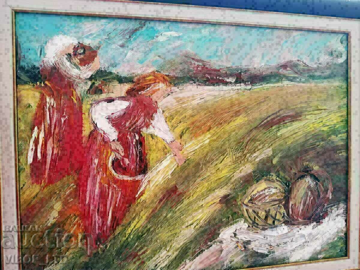 HARVEST, oil/canvas/frame - 5 HARVEST, oil/canvas/frame - 5