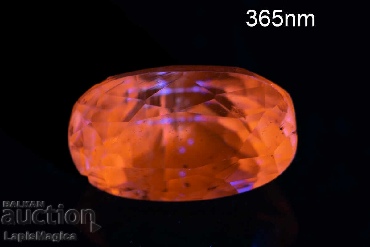 Pink Kunzite 1.36ct Fluorescent Oval Cut with price 22.00 BGN | € 11.25 Pink Kunzite 1.36ct Fluorescent Oval Cut with price 22.00 BGN | € 11.25