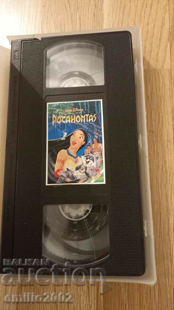 Casetă video de animație Pocahontas