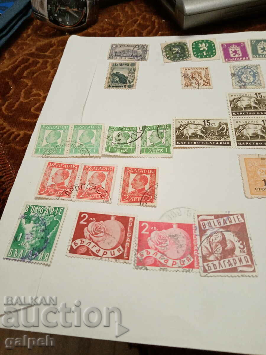 Auction  POSTAGE STAMPS - BULGARIA - 50 pcs. - BGN 2