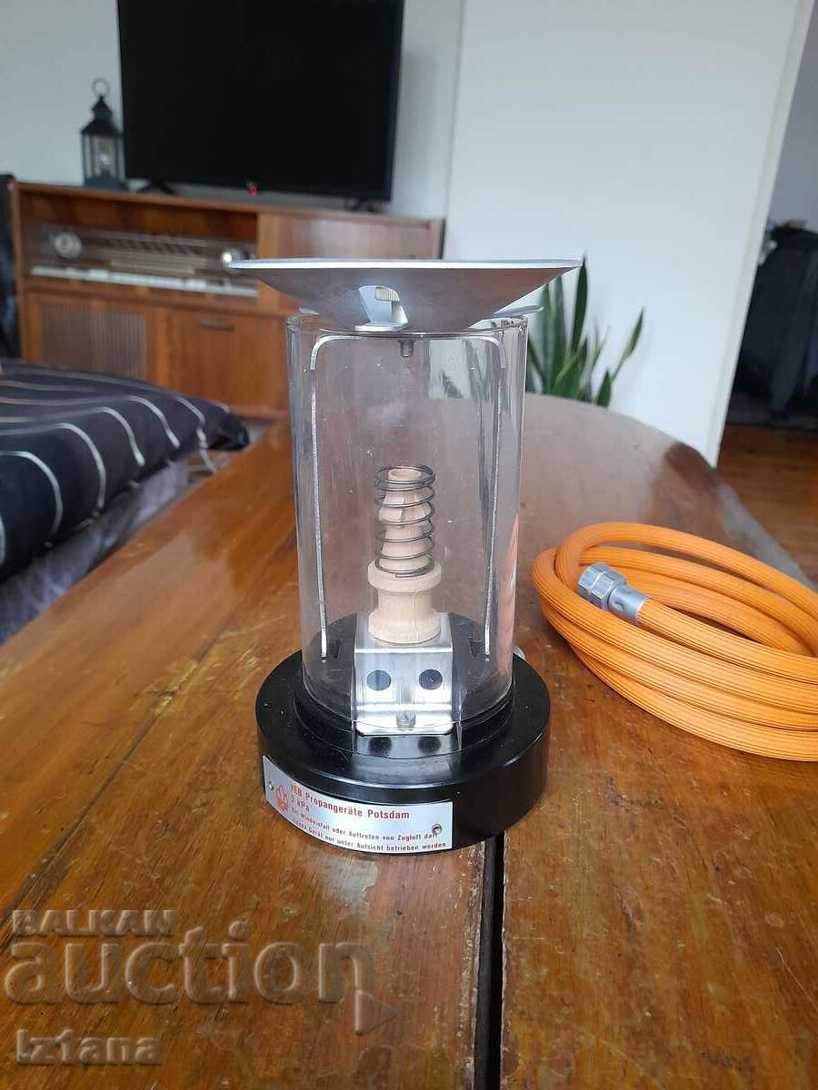 Auction Old tourist gas lamp Auction Old tourist gas lamp