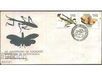 First Day Envelope Fauna Insects 1987 από τη Βραζιλία