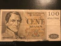 Белгия 100 франка 1955