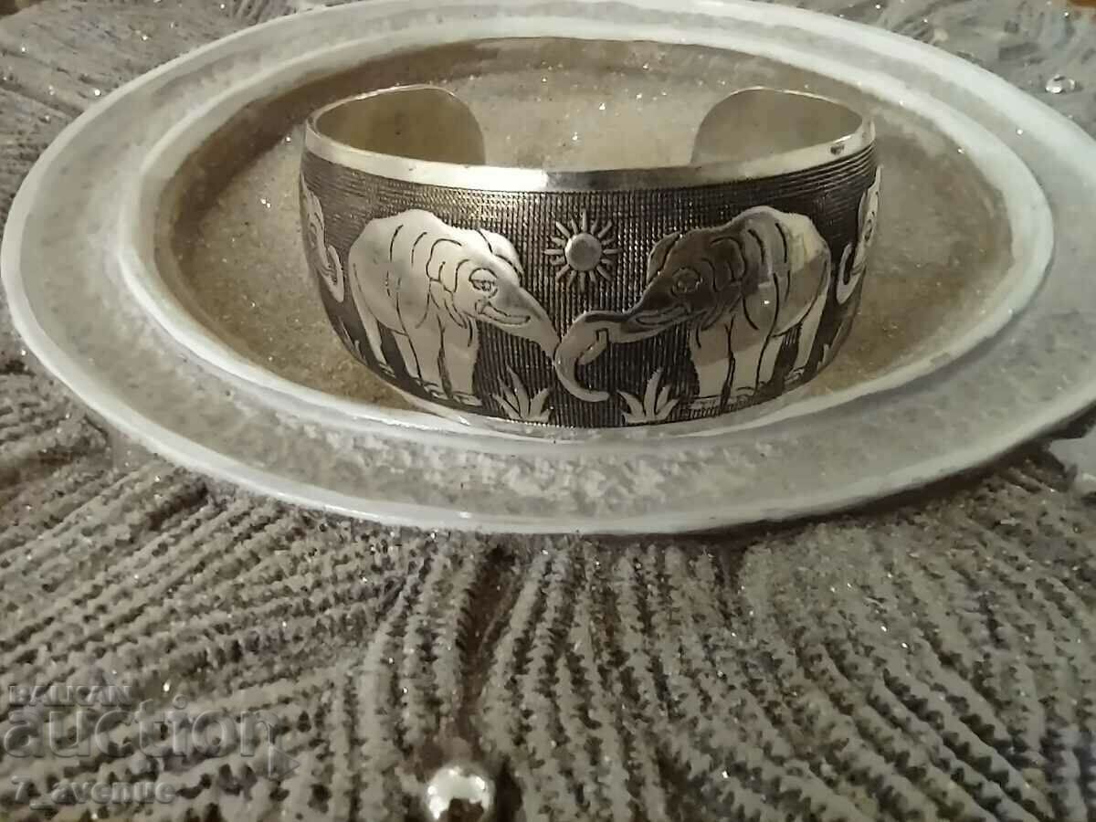 Livrarea Bratara, latime 25 mm, elefant, elefanti 15.11.2023