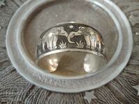 Bracelet, 25 mm wide, elephant, elephants 11/15/2023