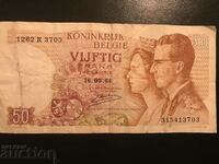 Belgium 50 francs 1966