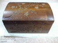 Carved wooden box - 3