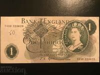 Marea Britanie Anglia 1 lira Elizabeth
