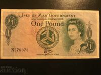 Marea Britanie Insula Man 1 pound 1983 Elizabeth