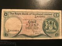 Great Britain Scotland 1 pound 1981