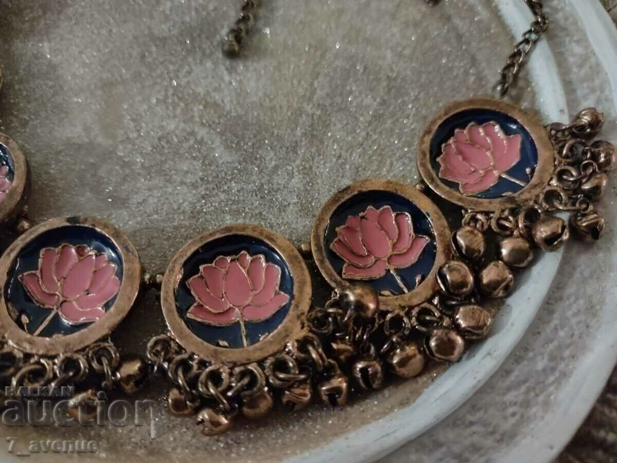 Delivery of Massive heavy necklace with enamel, ethnic dance costume, 11/15/2023 Delivery of Massive heavy necklace with enamel, ethnic dance costume, 11/15/2023