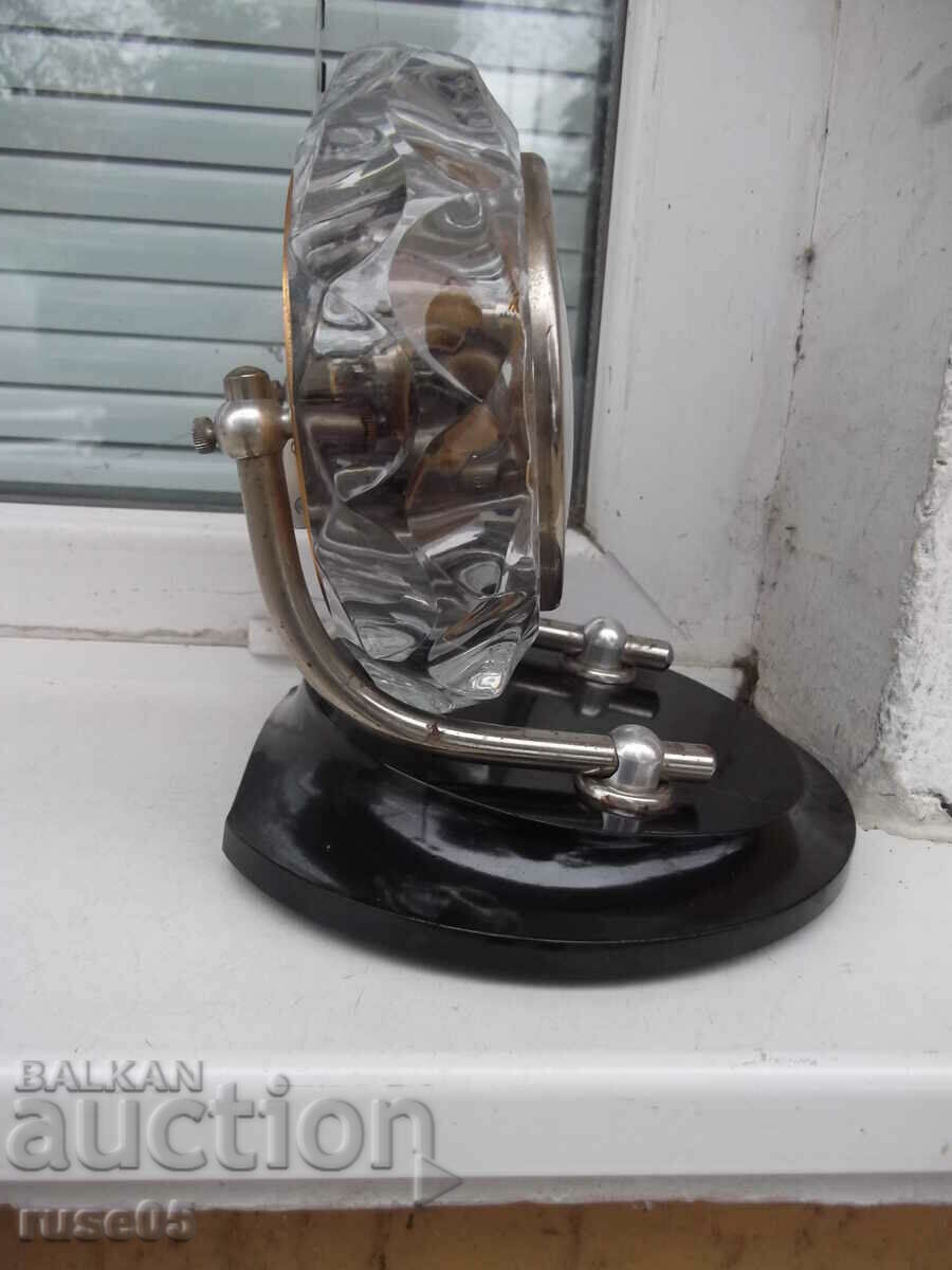 Auction "Majak" desk clock in a glass case Soviet working Auction "Majak" desk clock in a glass case Soviet working