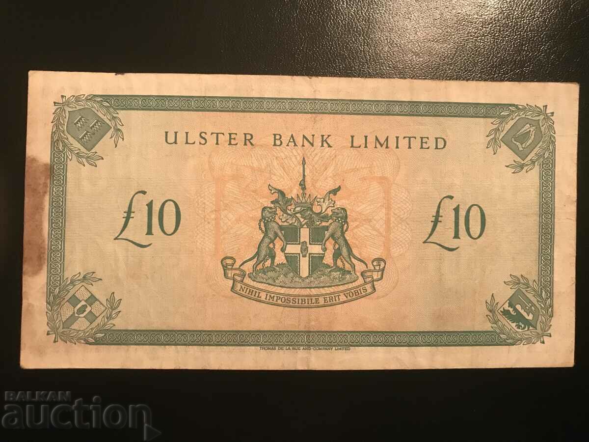 Great Britain Northern Ireland 10 pounds 1990 Ulster Bank with price 90.00 BGN | € 46.02 Great Britain Northern Ireland 10 pounds 1990 Ulster Bank with price 90.00 BGN | € 46.02