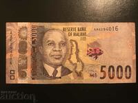 Malawi 5000 Kwacha 2021