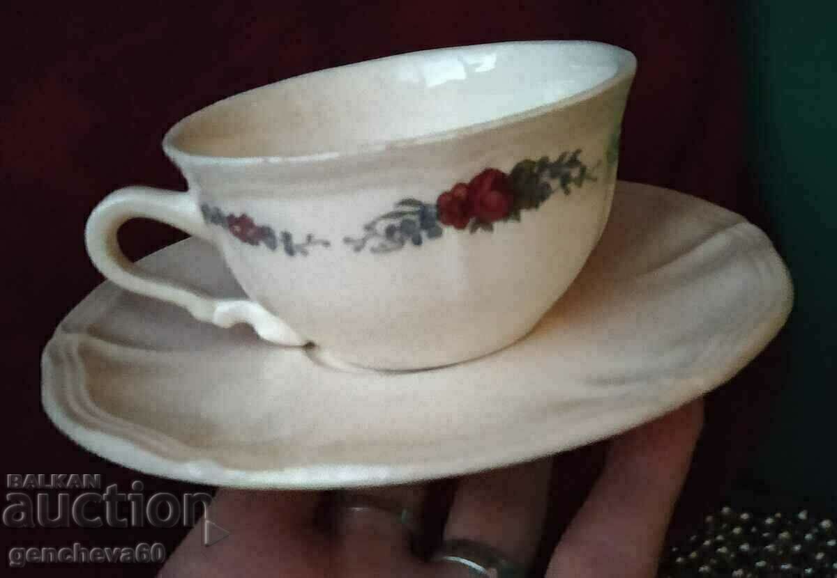 Ceașcă de ceai franceză de colecție secolul al XIX-lea/marcaj cu preț € 15.00 | 29.34 BGN Ceașcă de ceai franceză de colecție secolul al XIX-lea/marcaj cu preț € 15.00 | 29.34 BGN